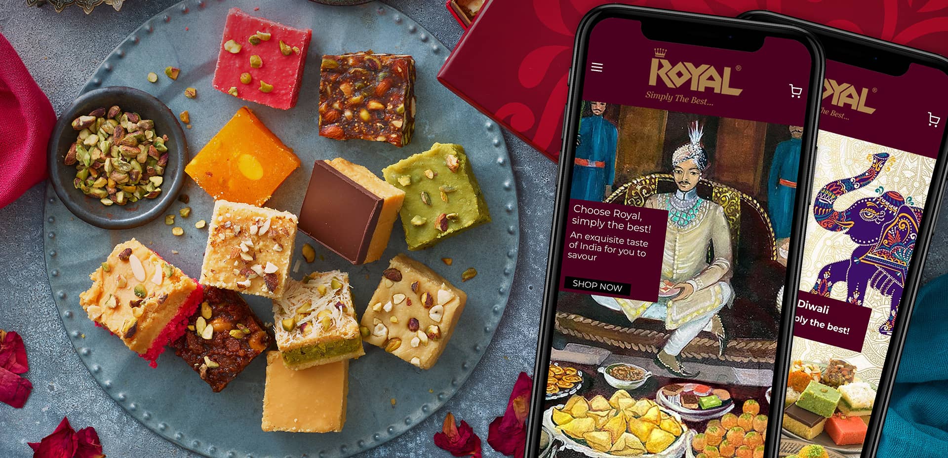 Royal Sweets - Ecommerce Design - Digital Agency Case Study